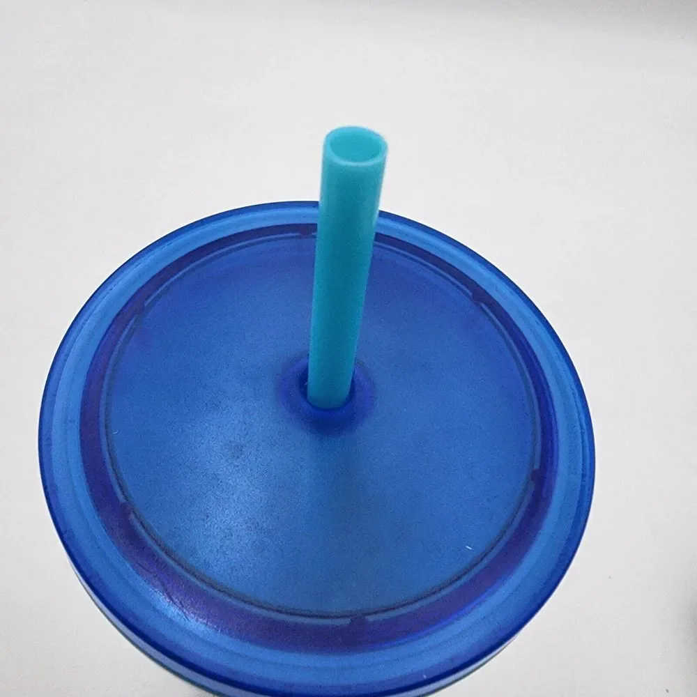 Starbucks Spring 2023 Blue Blossom Color Change with‎ Swirl Straw Topper Tumbler
